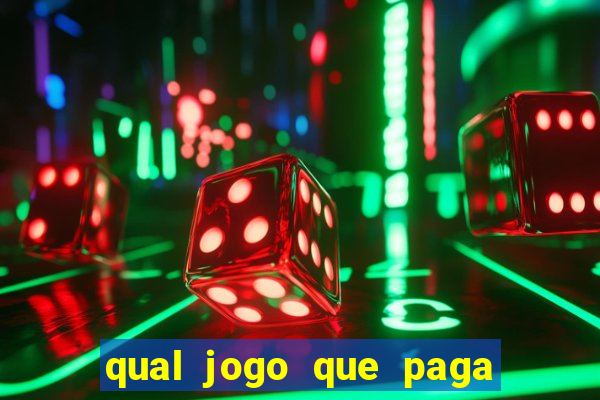 qual jogo que paga dinheiro de verdade pelo pix